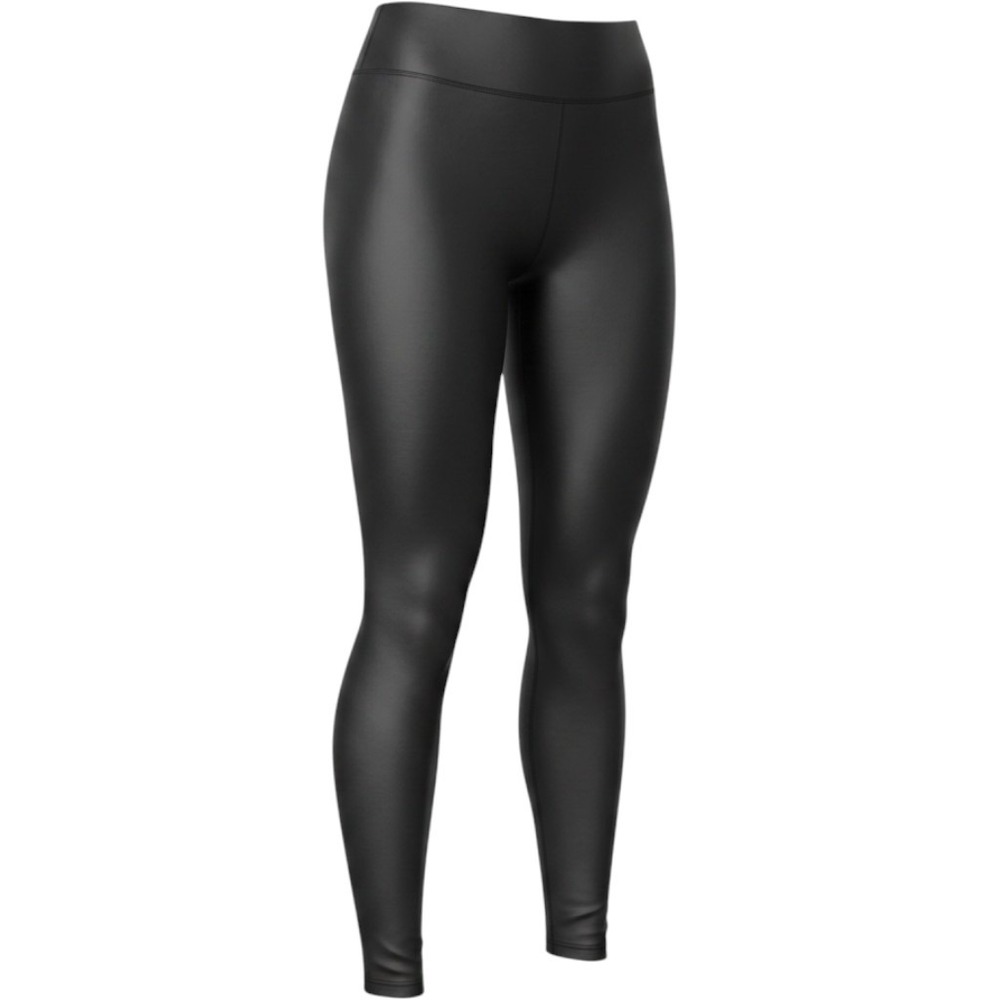 Spanx Faux Leather Leggings Black High Waisted Shine XL KC.555